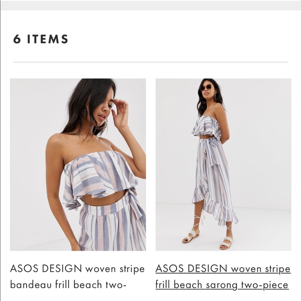 ASOS TWO PIECE
